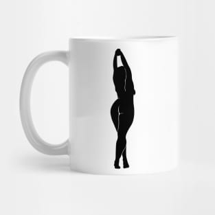 woman silhouette Mug